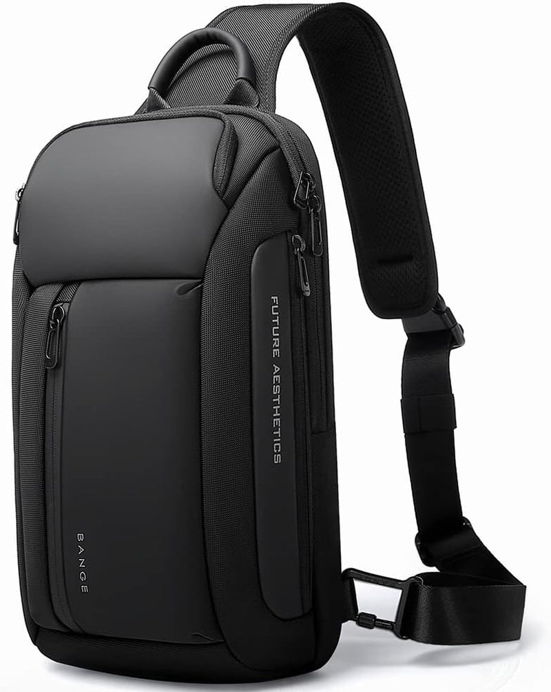 Sling Bag, Waterproof Men's Chest Bag Shoulder Bags Crossbody Sling Backpack