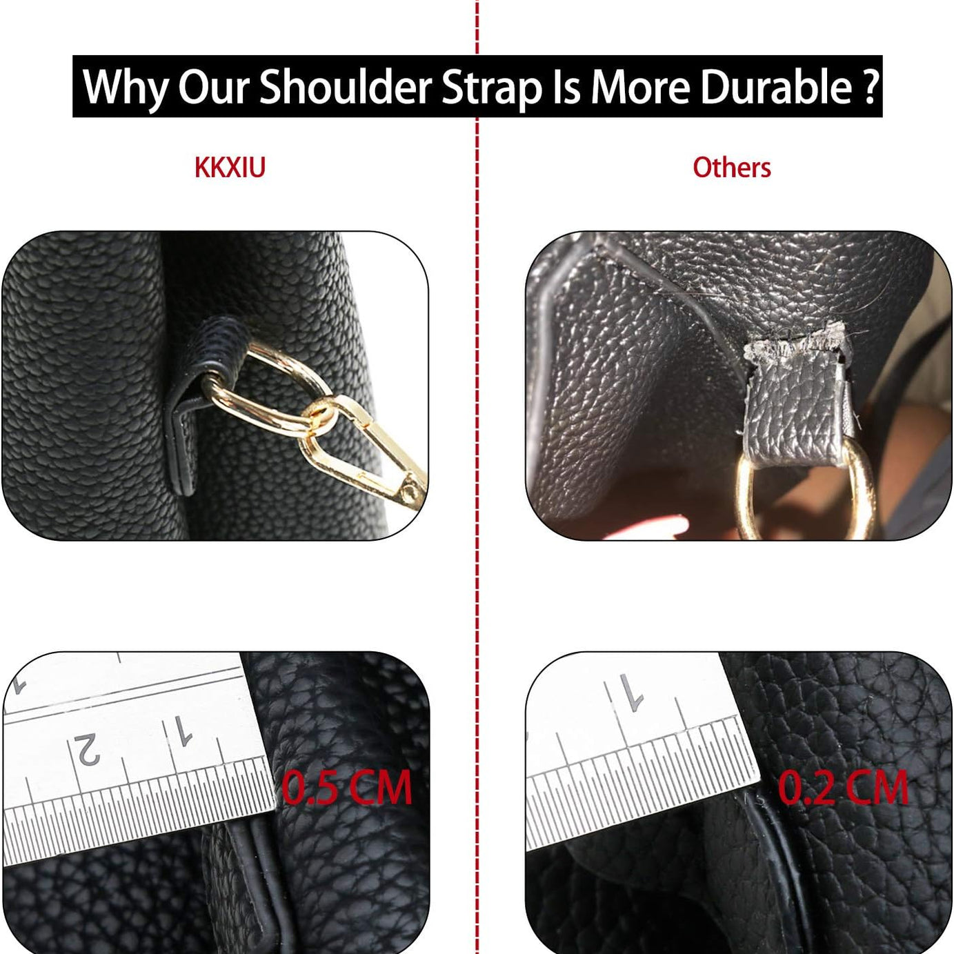 3 Zippered Compartments Purses and Handbags for Women