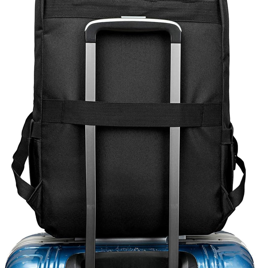 Vintage Travel Laptop Backpack with USB Charging Port