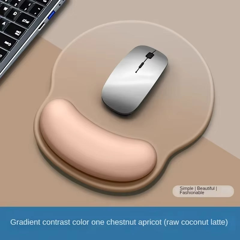 Comfortable Mouse Pad with Wrist Rest, Anti-Slip, for Office & Gaming