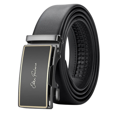 Belt Genuine Leather Men's Automatic Adjustable Business Belt