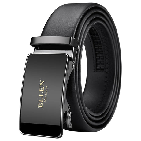 Belt Genuine Leather Men's Automatic Adjustable Business Belt