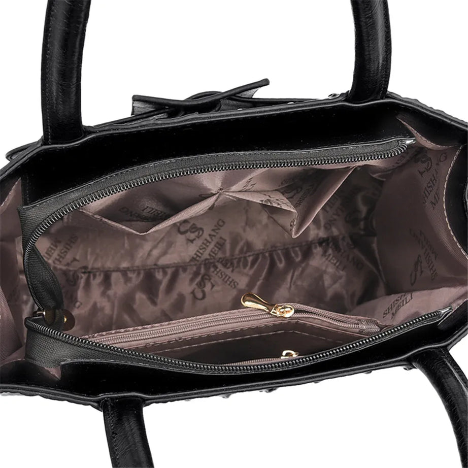 Brand Women Crocodile Handbag Luxury Belt Handbags