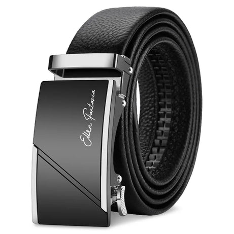 Belt Genuine Leather Men's Automatic Adjustable Business Belt