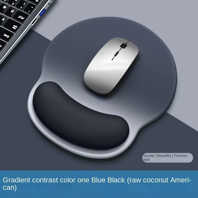 Comfortable Mouse Pad with Wrist Rest, Anti-Slip, for Office & Gaming