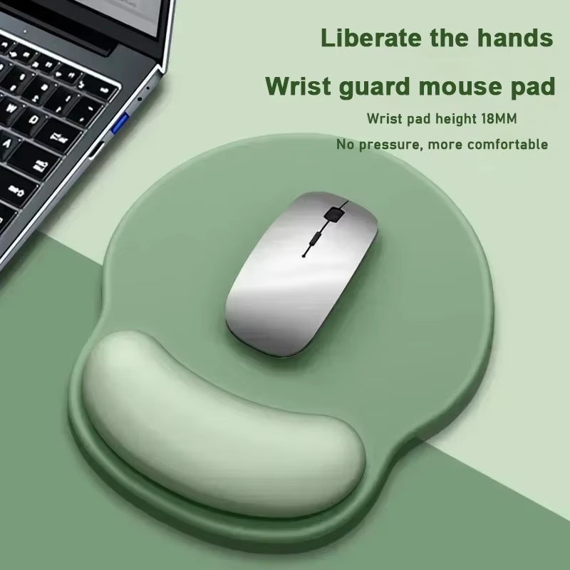 Comfortable Mouse Pad with Wrist Rest, Anti-Slip, for Office & Gaming