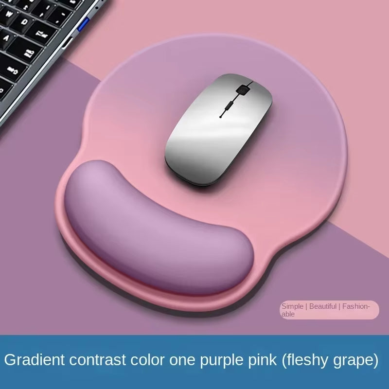 Comfortable Mouse Pad with Wrist Rest, Anti-Slip, for Office & Gaming