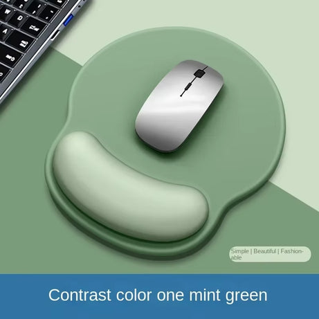 Comfortable Mouse Pad with Wrist Rest, Anti-Slip, for Office & Gaming