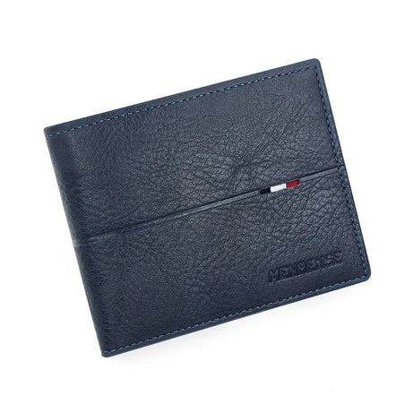 Slim PU Leather Men's Wallet Card Holder with Zipper