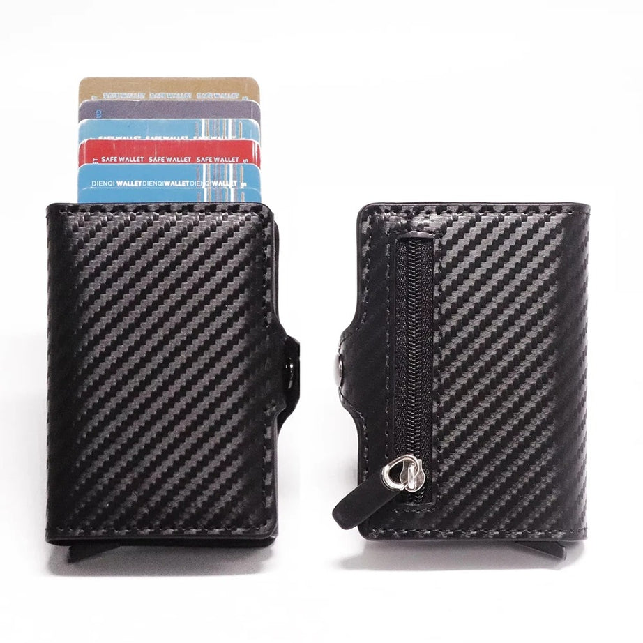 Slim RFID Wallet Men Women – Anti-Theft Card Holder