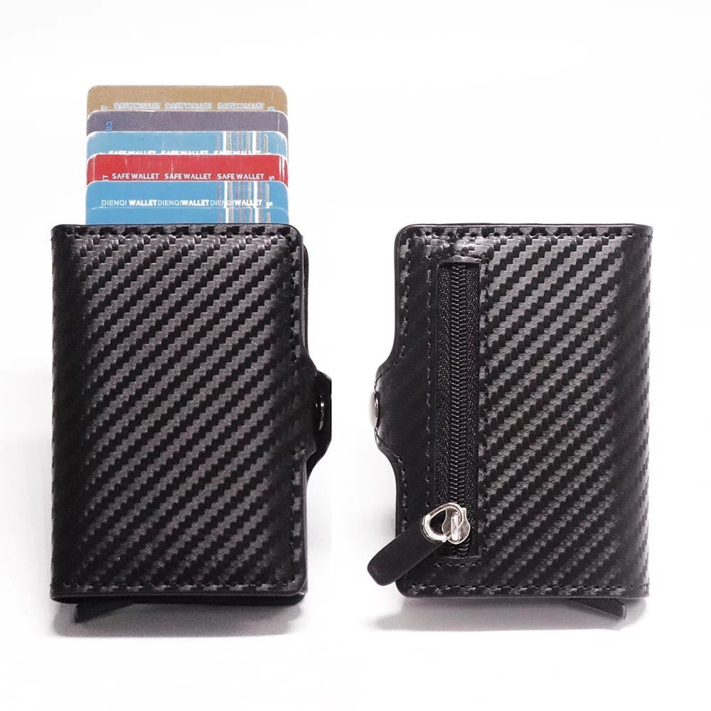 Slim RFID Wallet Men Women – Anti-Theft Card Holder
