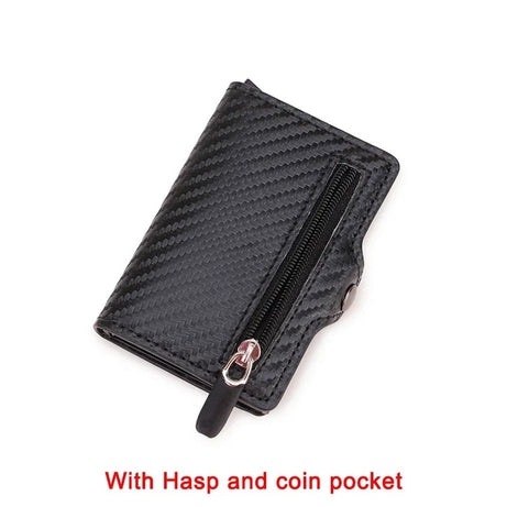 Slim RFID Wallet Men Women – Anti-Theft Card Holder