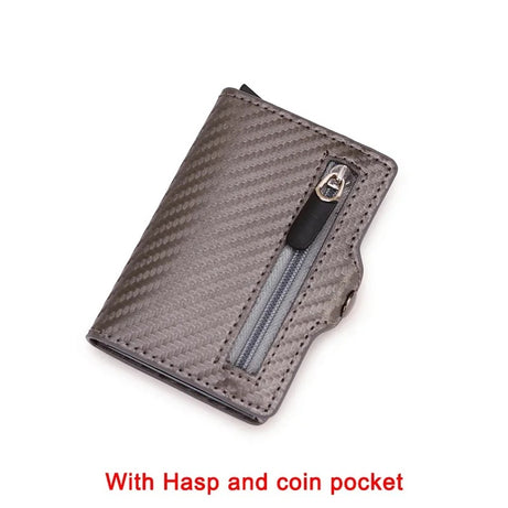 Slim RFID Wallet Men Women – Anti-Theft Card Holder
